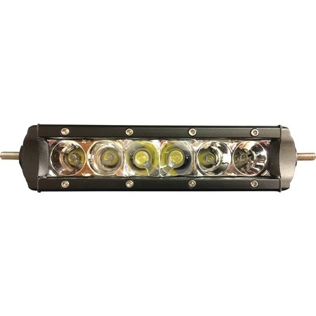 TIGER LIGHTS 12V 6" Single Row LED Light Bar 2.5 Amps, Flood/Spot Off-Road Light; TL6SRC